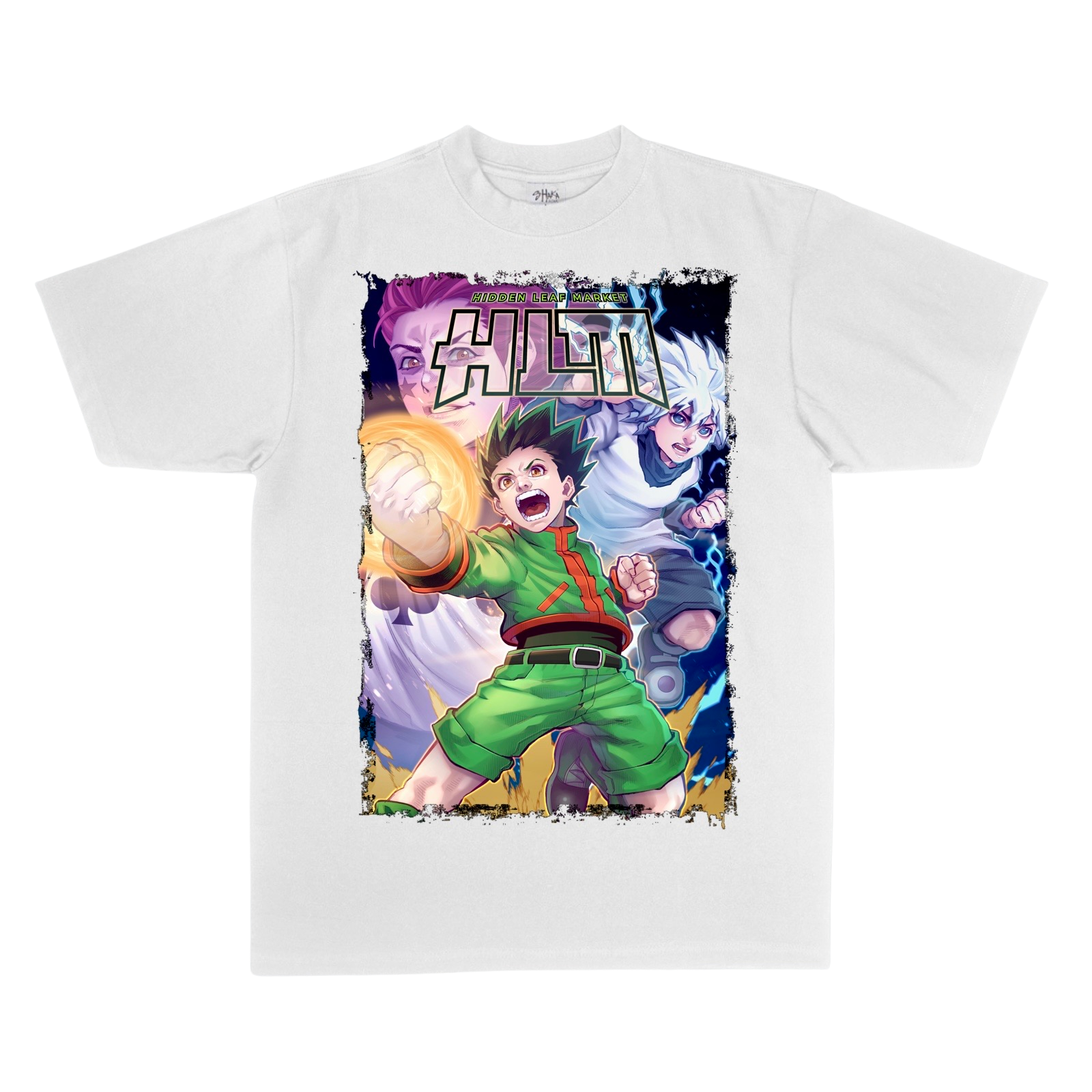 GON X KILLUA X HISOKA (Heavyweight Shirt)(White) – Hidden Leaf Market